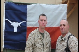 Gunnery Sgt. Brian Scarbrough and Sgt. Johnathan McLamore
