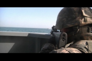 Third Army Trains At Sea