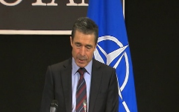 NATO Defense Ministers Discuss Libya, Part 1