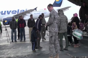 US Humanitarian Assistance Evacuation Of Civilian Nationals To Cairo, Egypt