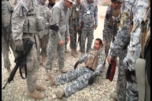 Pfc. Luther Alston's Part in Operation New Dawn - Package, Short