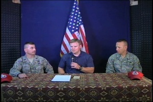 Maj. Rusty Vira, Master Sgt. Scott Fell