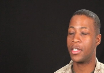 Marine Continues Setting Example on First Deplyment