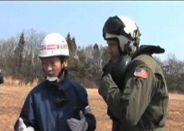 Black Knights Speak with Japanese Locals