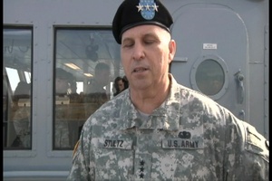 203rd TC DET prepares to sail away