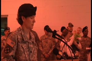 Lt. Col. Deborah Kotulich - 203rd Transportation Detachment Prepares to Sail Away