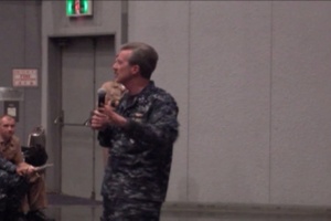 Rear Adm. Richard Wren Town Hall Meeting - Part 1