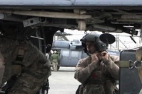 HH-60s Generate for Relief Support Mission