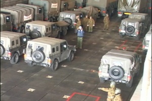 Sailors and Japan Ground Self Defense Force Troops Embarked Aboard USS Tortuga