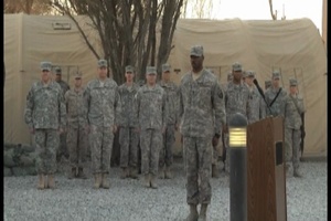 USFOR-A Combat Patch Ceremony, Package