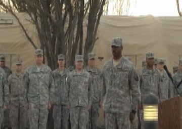 USFOR-A Combat Patch Ceremony, Package