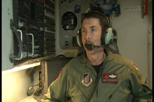 USAF Master Sgt. Stephen Mallory interview over Sendai Airport