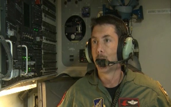 USAF Master Sgt. Stephen Mallory interview over Sendai Airport