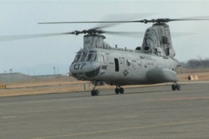 Visiting Aircraft Line Keeps Busy in Support of Operation Tomodachi