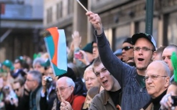 Old Bridge, NJ Marine passionate about marching in 2011 NYC St. Patricks Day Parade