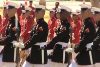 Battle Color Detachment dazzles Combat Center