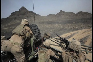 3rd LAR Marines Attack Key Insurgent Border Hub