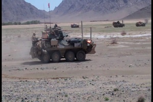 3rd LAR Marines Strike Key Insurgent Border Hub