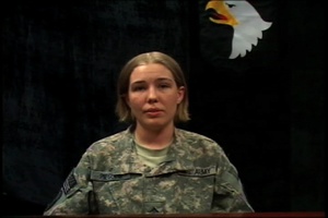 Private 2nd Class Christina Piegols