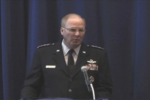 Gen. McKinley Addressess Lt. Gov. Conference