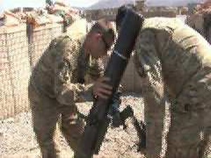 Mortar Men Keep COP Safe