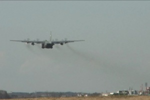Yokota Air Base Moves Japanese Donated Water (Package)