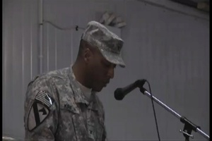 Soldiers Speak About Their Roles in Deployment - Package, Short Version