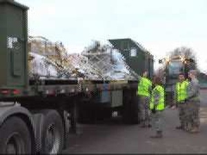 RAF Mildenhall - 100 LRS Receive Cargo Prior to Transporting in Support of Odyssey Dawn, Part 1