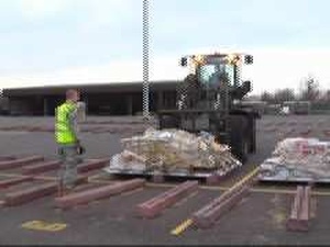 RAF Mildenhall - 100 LRS Receive Cargo Prior to Transporting in Support of Odyssey Dawn, Part 2