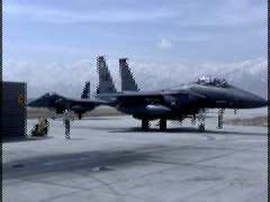 F-15 Changeover at Bagram