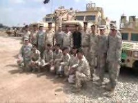 Command Sgt. Maj. Earl Rice Visits K1 - Iraqi Army Compound