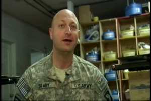 Soldier Struggles With Cancer Thousands of Miles From Home, Long Version