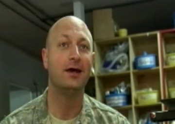 Soldier Struggles With Cancer Thousands of Miles From Home, Long Version