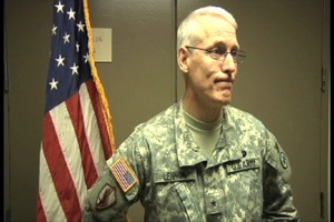 301st Regional Support Group Welcomes New Leader. Interview part 1