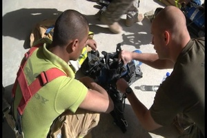 3rd Generation Firefighter Trains Afghan Counterparts - Broll
