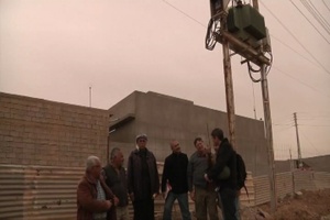 USAID Personnel Check on Projects in Kirkuk