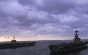 USS Harry S Truman Conducts Ordnance Transfer