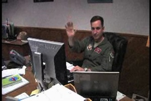 UTA Waving Airmen