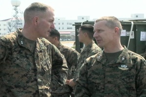 Maj. Gen. Brilakis Visits MCAS Iwakuni for Operation Tomodachi