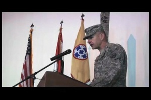 103rd ESC to 310th ESC Transfer of Authority B-Roll 7 Maj. Gen. Cardon Speech