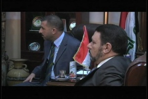 Brig Gen. Sanders and PRT Leader Mark Perry Bisit Diwaniyah