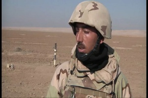 Iraqi Army Mortar Live Fire
