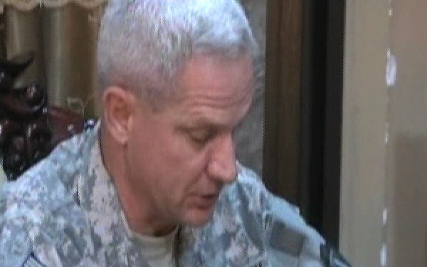 Brig. Gen. Sanders and Mark Perry Visit Diwaniyah