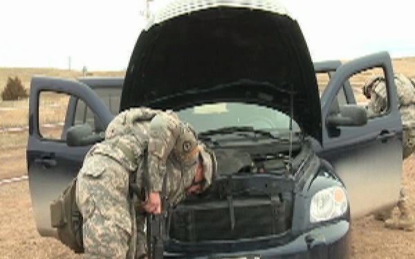 South Dakota Army National Guard Soldier train for upcoming deployment