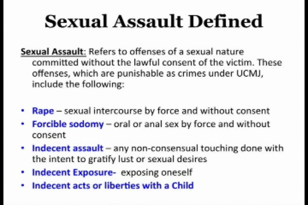 DVIDS - Video - Sexual Assault