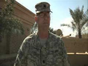 Lt. Col. Todd Edgar "Beat Coach Pete" Iraq fun run