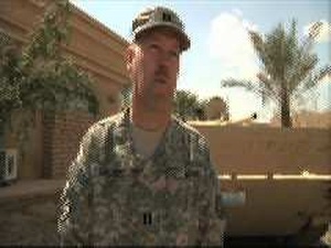 Capt. Robert Grimes "Beat Coach Pete" Iraq fun run