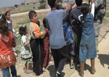 Provincial Police Transition Team Visits Kirkuk School - BROLL