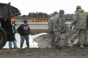 North Dakota National Guard QRF team responds