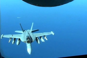 Air Refueling F-18/F-16 Operation Unified Protector